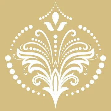 Floral Abstract Pattern Illustrazione stock