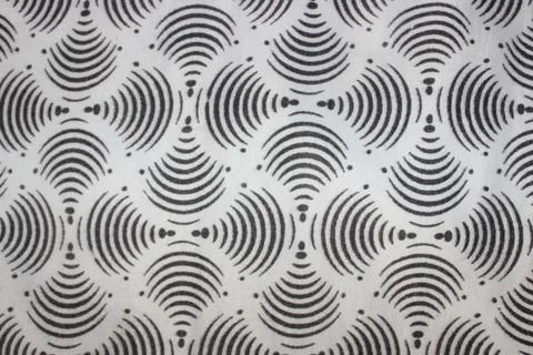 Floral and Spiral patterns Stock Illustration