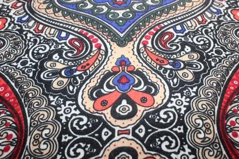 Floral and Spiral patterns Foto stock