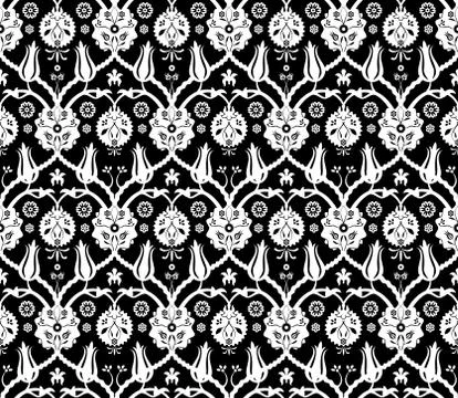 Floral arabic pattern 스톡 일러스트