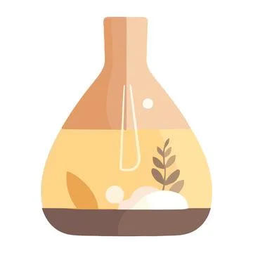 Floral Aroma Diffuser Illustrazione stock