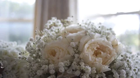 Floral arrangement floating Video stock 75097712