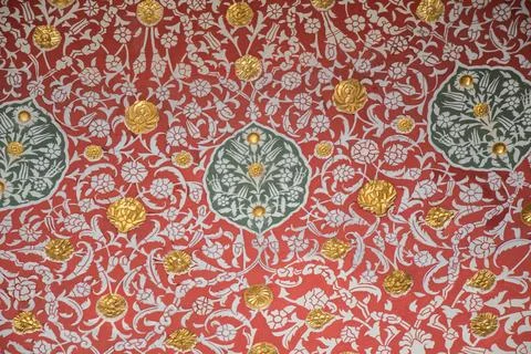 Floral art pattern example of the Ottoman time Stock Illustration