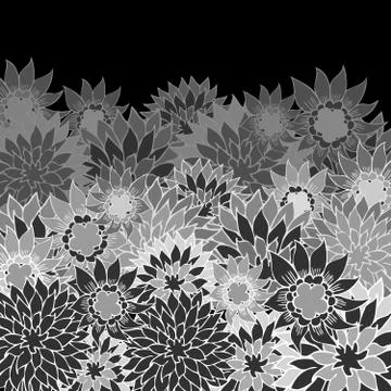 Floral back Stock Illustration