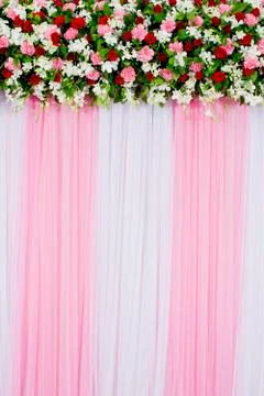 Floral backdrop Stock Photos