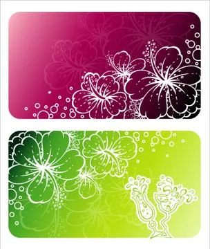 Floral backgrond Stock Illustration