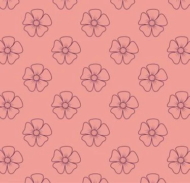 Floral background design Stock Illustration