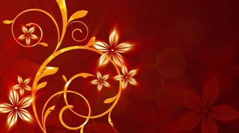 Floral background Stock Footage 39816676