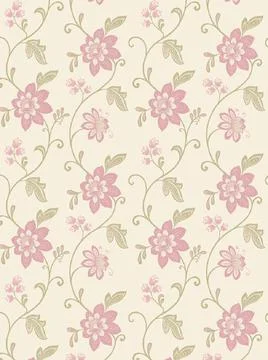 Floral background. Graphic pattern for fabric, wallpaper, packaging. Stock Illustration