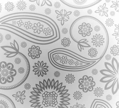 Floral background. Graphic pattern for fabric, wallpaper, packaging. Stock Illustration