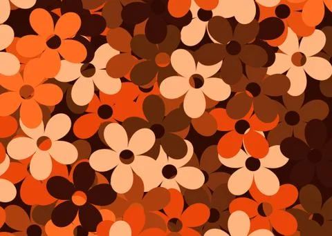 Floral background Illustrazione stock