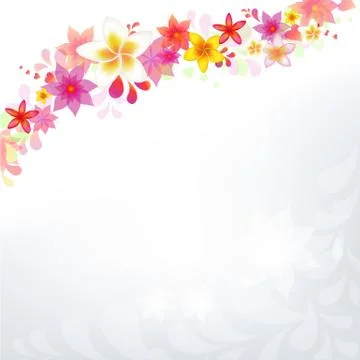 Floral background Stock Illustration