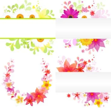 Floral background Stock Illustration