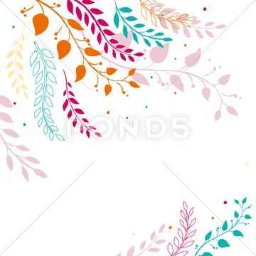 Floral background Stock Illustration