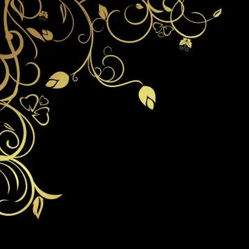 Floral background Stock Illustration