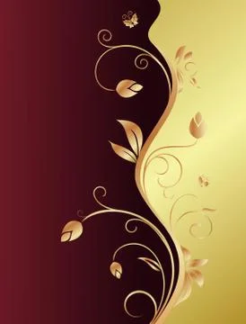 Floral background Stock Illustration