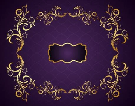 Floral background Illustrazione stock