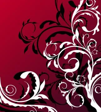 Floral background Stock Illustration