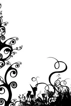 Floral background Stock Illustration