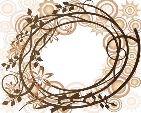 Floral background Stock Illustration