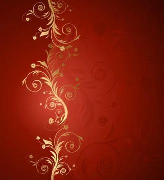 Floral background Illustrazione stock