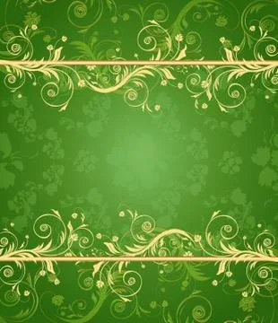 Floral background Illustrazione stock
