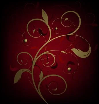 Floral background Stock Illustration