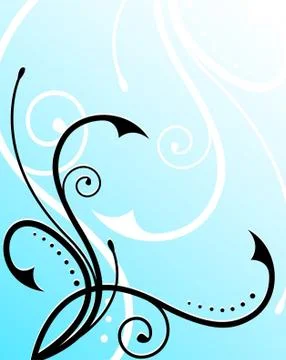 Floral background Stock Illustration