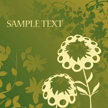 Floral background Stock-Illustration
