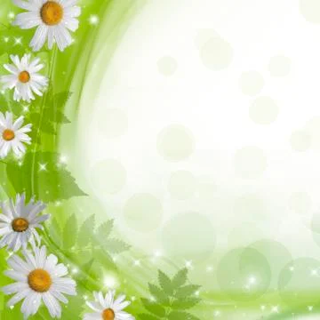 Floral background Stock Illustration