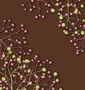 Floral background Stock Illustration