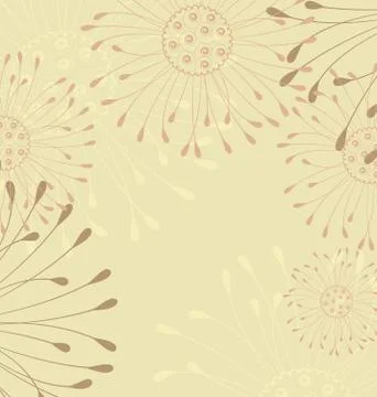 Floral background Stock Illustration