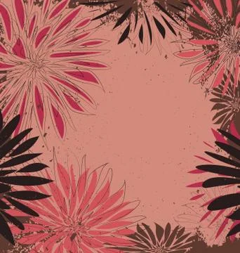 Floral background Stock Illustration