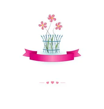 Floral background Stock Illustration