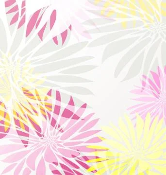 Floral background Stock Illustration