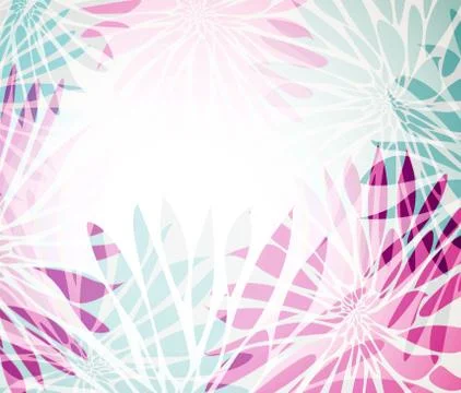 Floral background Stock Illustration