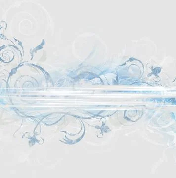 Floral Background Stock Illustration