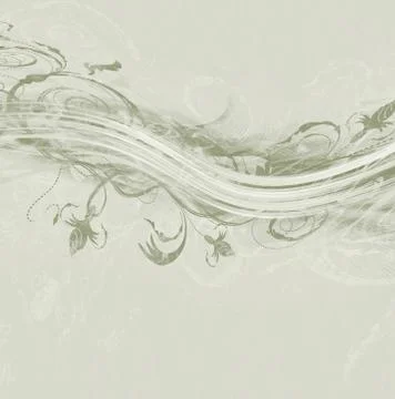 Floral Background Illustrazione stock