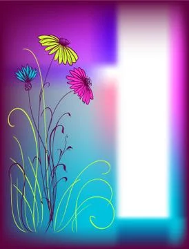 Floral background Stock Illustration