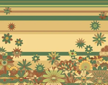 Floral background Stock Illustration