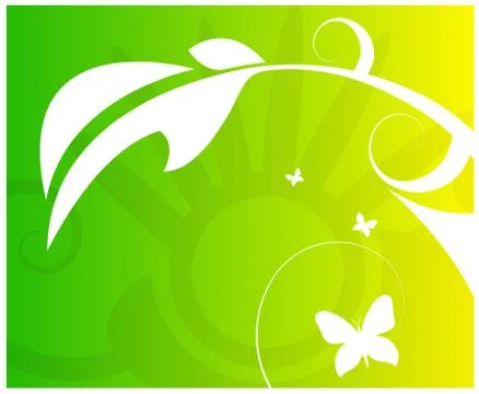 Floral background Stock Illustration