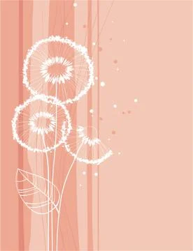 Floral Background Stock Illustration