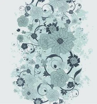 Floral background Stock Illustration