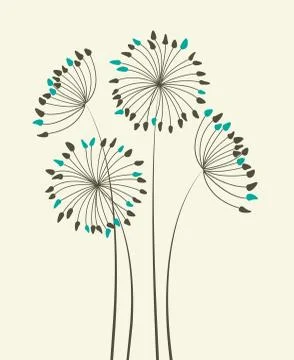 Floral background Stock Illustration