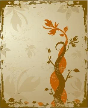 Floral background Stock Illustration