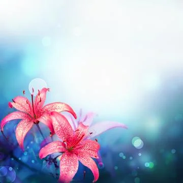 Floral background Stock Illustration