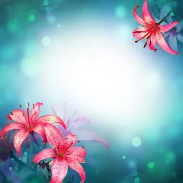 Floral background Stock Illustration