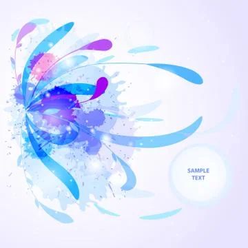 Floral background Stock Illustration