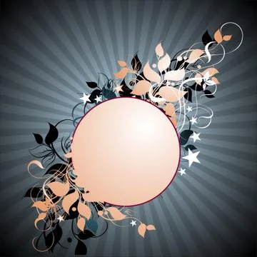 Floral background Stock Illustration