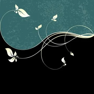 Floral background Stock Illustration